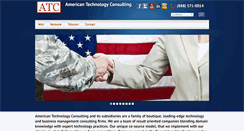 Desktop Screenshot of americantechnologyconsulting.com