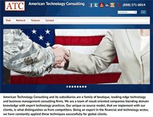 Tablet Screenshot of americantechnologyconsulting.com